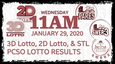 lotto stl result today 11am